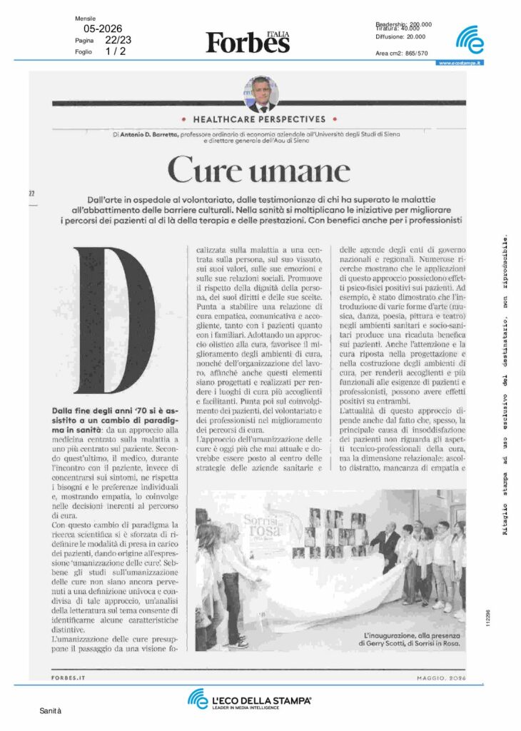 Barretta: Cure umane – Forbes Italia