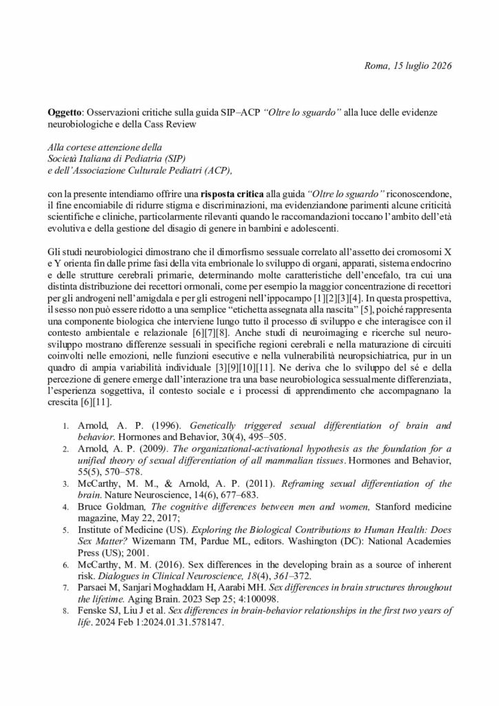 LETTURA CRITICA GUIDA LGTBQ+