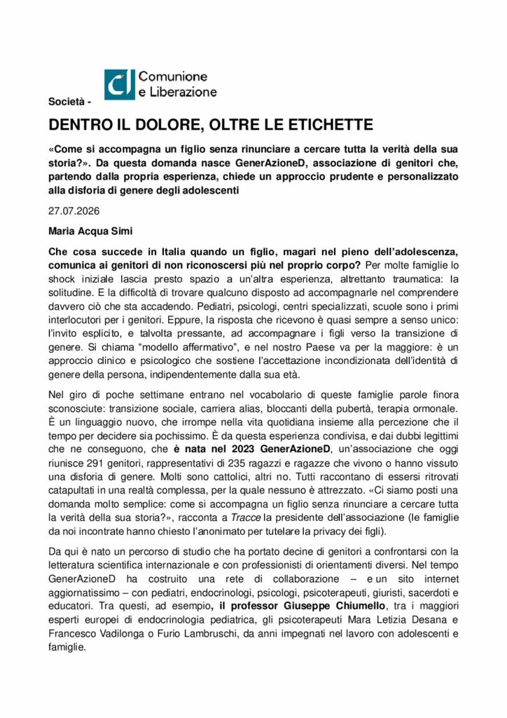 Simi: DENTRO IL DOLORE, OLTRE LE ETICHETTE – clonline.org